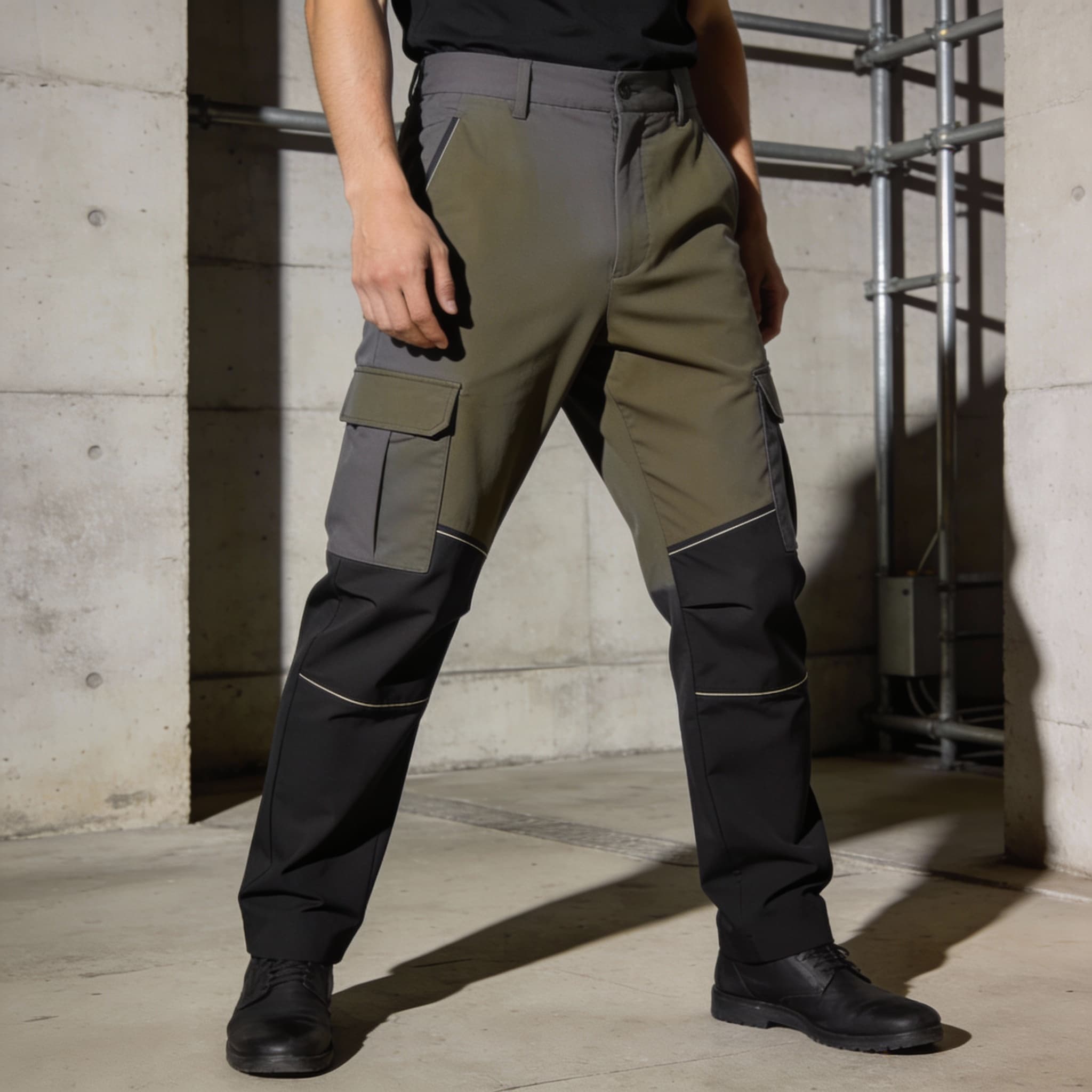 Kuro Utility Cargo Pants View 2