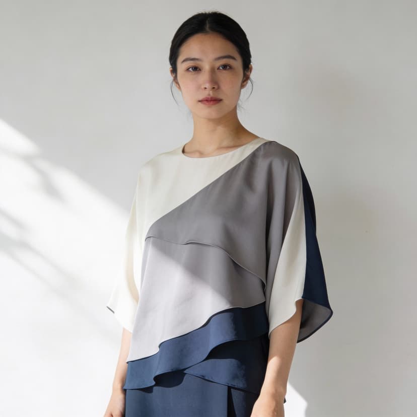 Minimal Japanese women's top