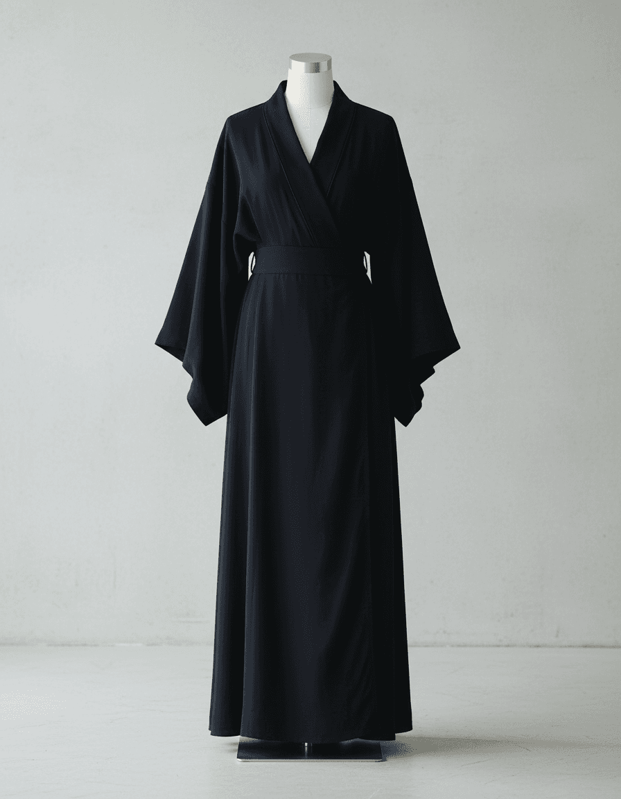 Kuro Silence Wrap Dress